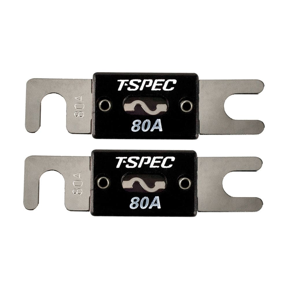 T-Spec V8 Series 80 AMP ANL Fuse - 2 Pack (Pack of 5) - Electrical | Fuse Blocks & Fuses - T-Spec