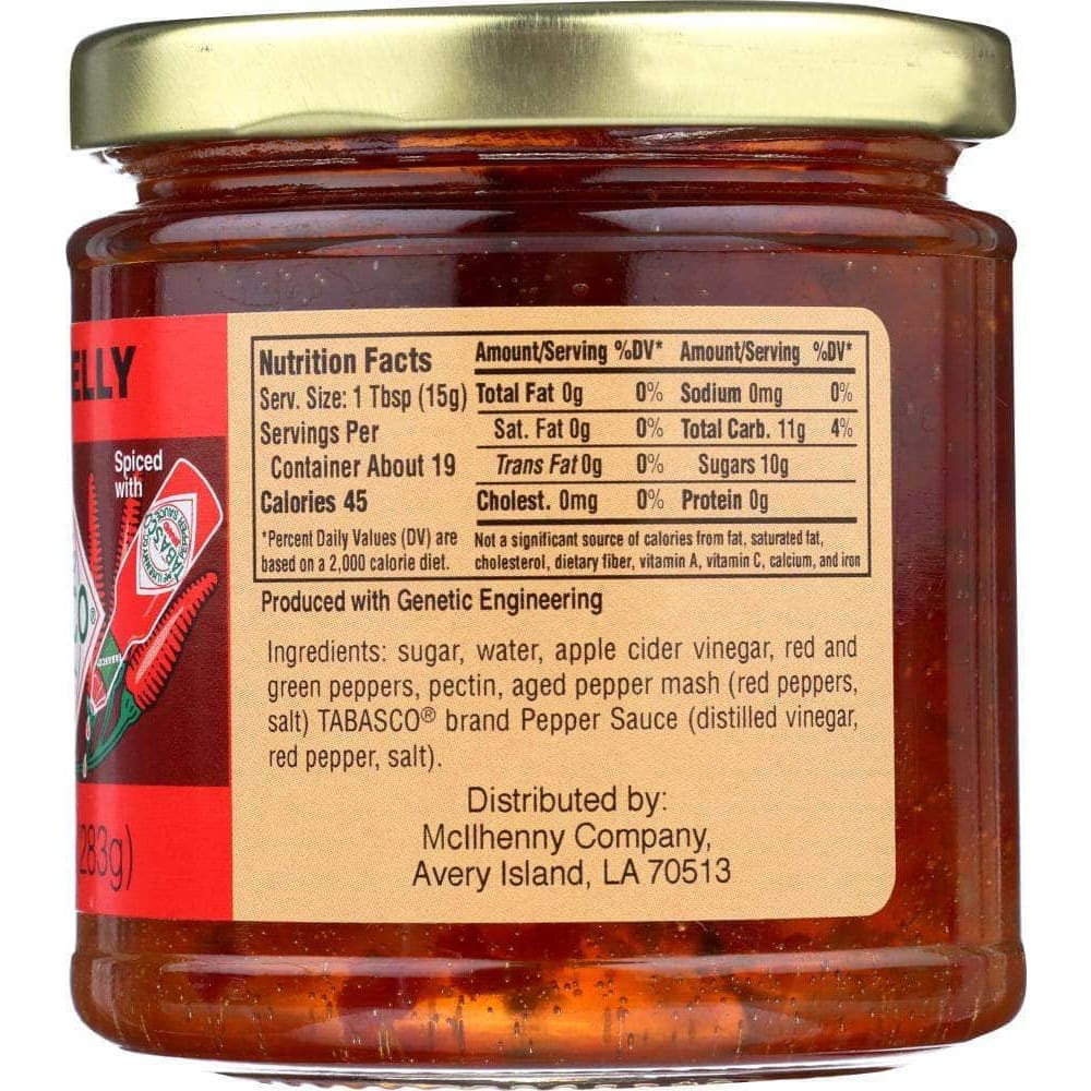 Tabasco Tabasco Pepper Jelly Spicy, 10 oz