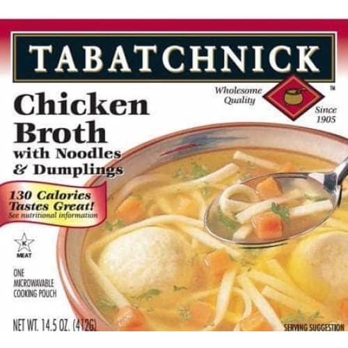 Tabatchnick Tabatchnick Chicken Broth with Noodles and Dumplings Soup, 14.50 oz