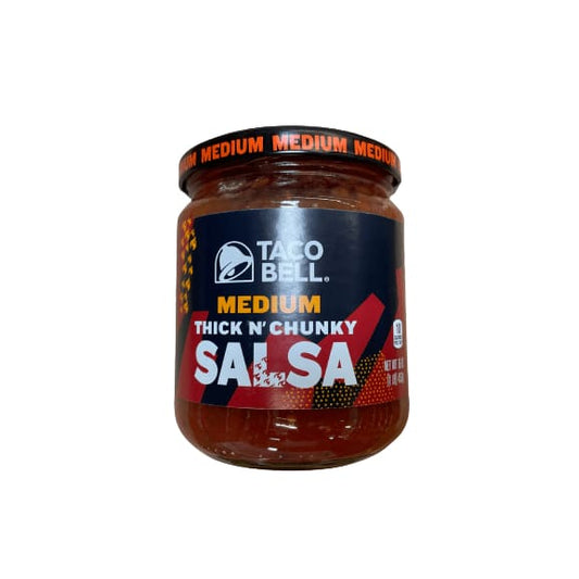 Taco Bell Taco Bell Medium Thick N' Chunky Salsa, 16 oz Jar