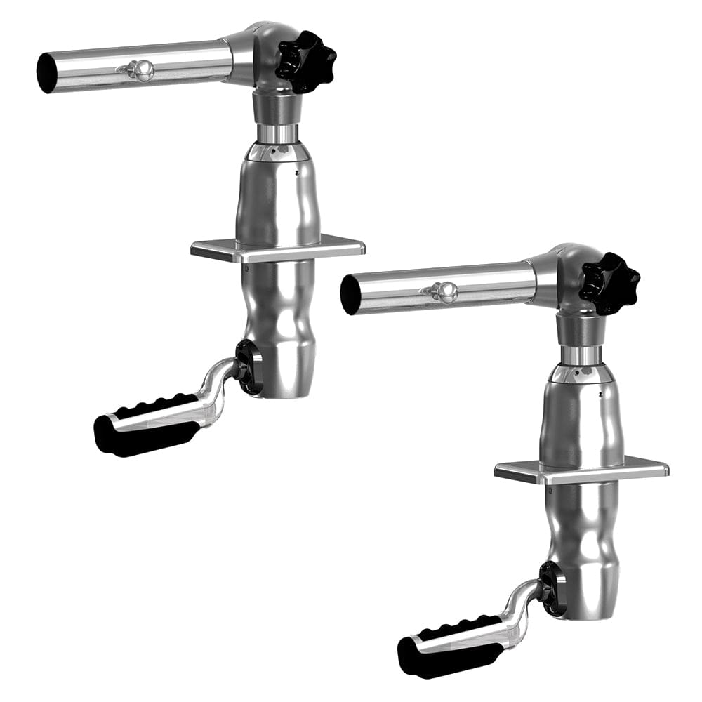 TACO Grand Slam 280 Outrigger Mounts w/ Offset Handle - Hunting & Fishing | Outrigger Accessories - TACO Marine