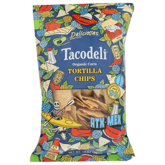 TACODELI: Chips Tortilla 10 OZ (Pack of 5) - Tortilla & Corn Chips - TACODELI