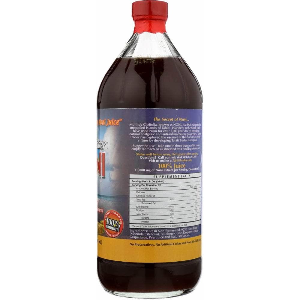 Tahiti Trader Tahiti Trader Noni Juice High Potency, 32 oz