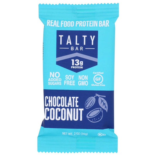 TALTY BAR: Bar Chocolate Coconut 2 OZ (Pack of 6) - Grocery > Breakfast > Breakfast Foods - TALTY BAR