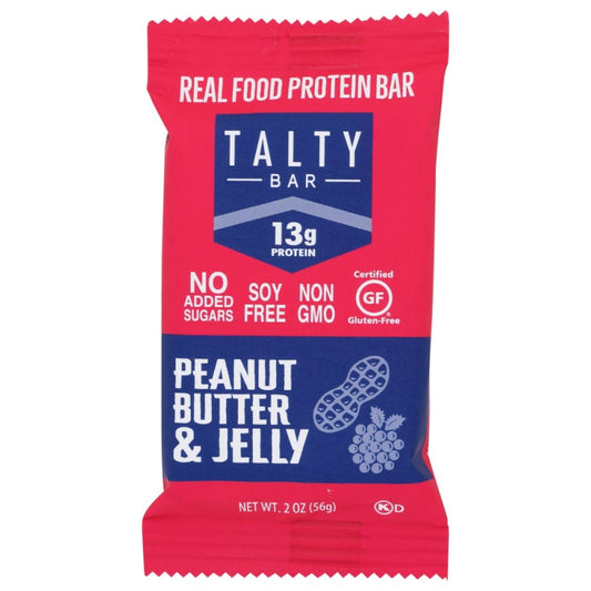 TALTY BAR: Bar Peanut Butter N Jelly 2 OZ (Pack of 6) - Grocery > Breakfast > Breakfast Foods - TALTY BAR