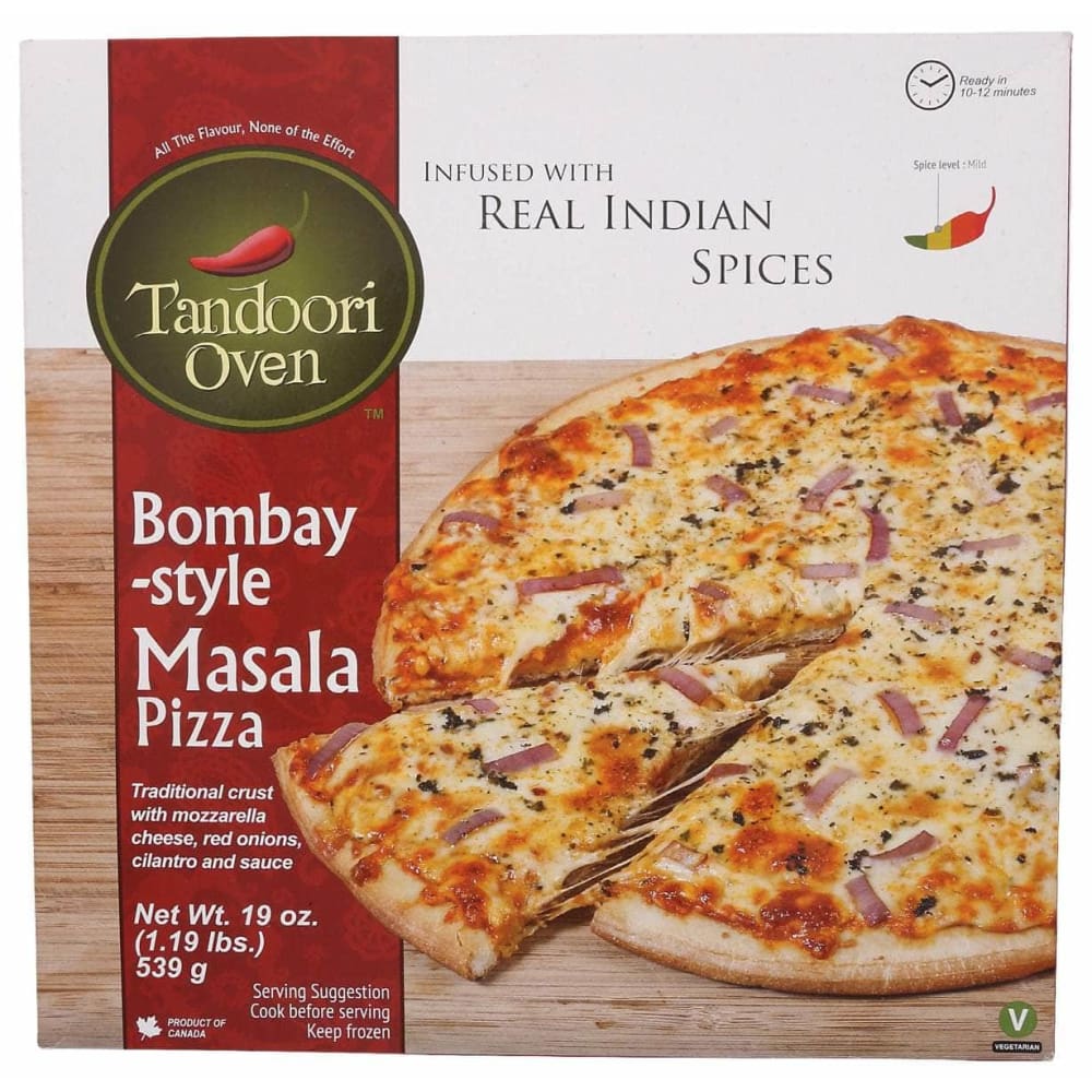 Tandoori Oven Grocery > Frozen TANDOORI OVEN: Pizza Masala Bombay Style, 539 gm
