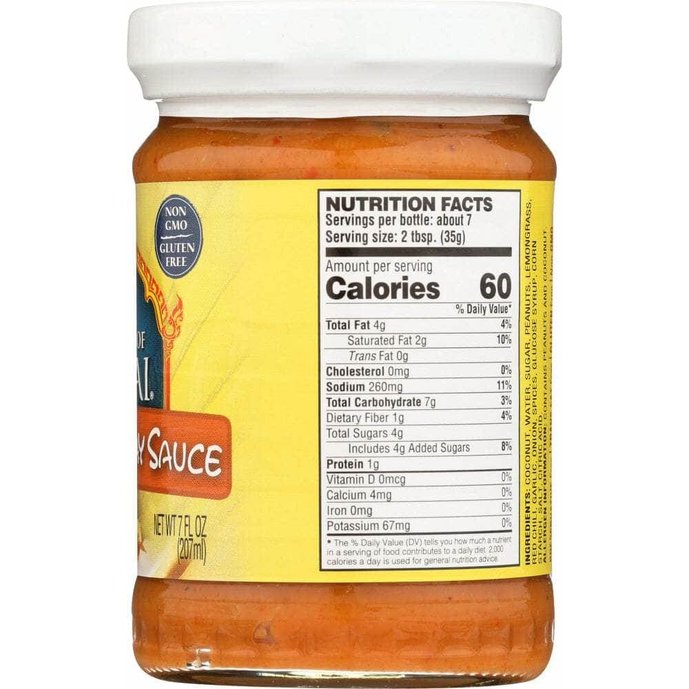 Taste Of Thai Taste Of Thai Peanut Satay Sauce, 7 oz