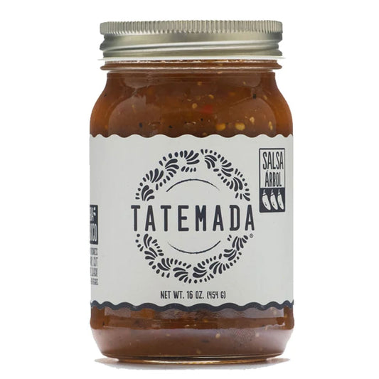 TATEMADA: Salsa Arbol 16 oz (Pack of 4) - Dips - TATEMADA