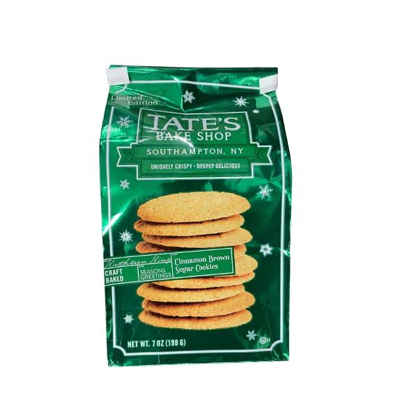 Tate’s Bake Shop Cinnamon Brown Sugar Cookies 7 oz. - Tate’s Bake Shop