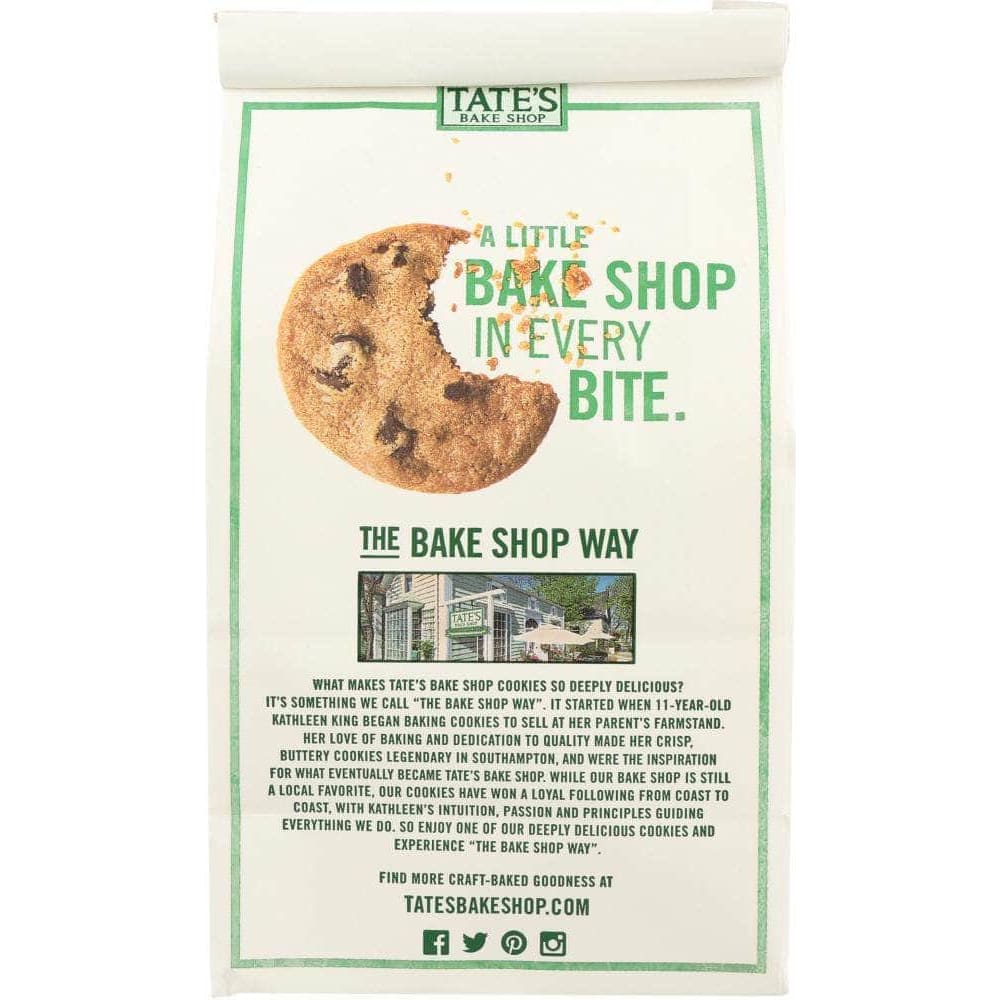 Tates Bake Shop Tate's Bake Shop Gluten Free Chocolate Chip Cookies, 7 oz