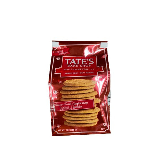 Tate’s Bake Shop Limited Edition Gingersnap Cookies 7 oz. - Tate’s