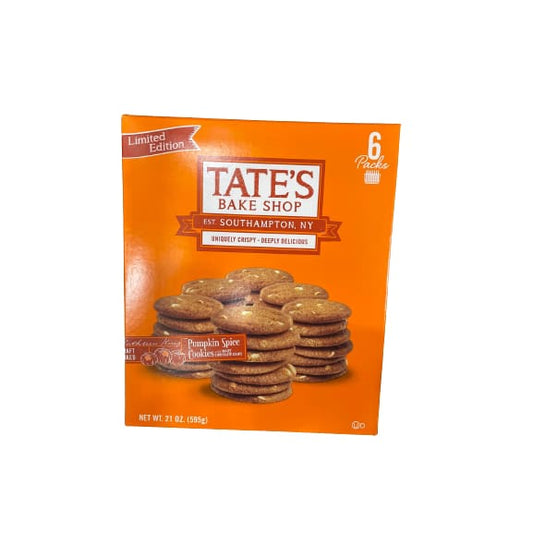 Tate’s Bake Shop Pumpkin Spice Cookies Limited Edition 21 oz. - Tate’s Bake Shop