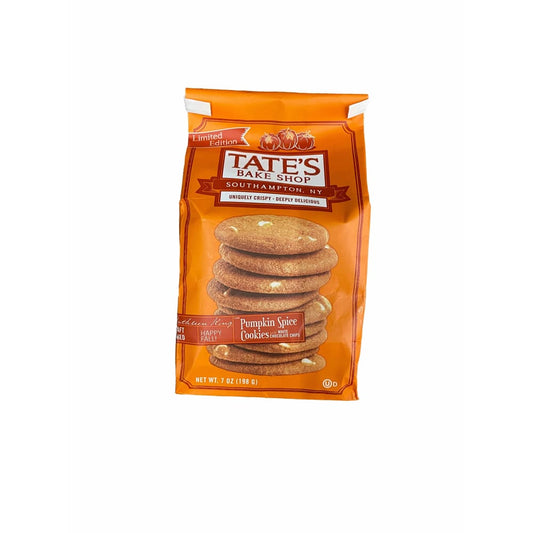 Tate's Tate's Bake Shop Pumpkin Spice Cookies with White Chocolate Chips, Limited Edition, 7 oz