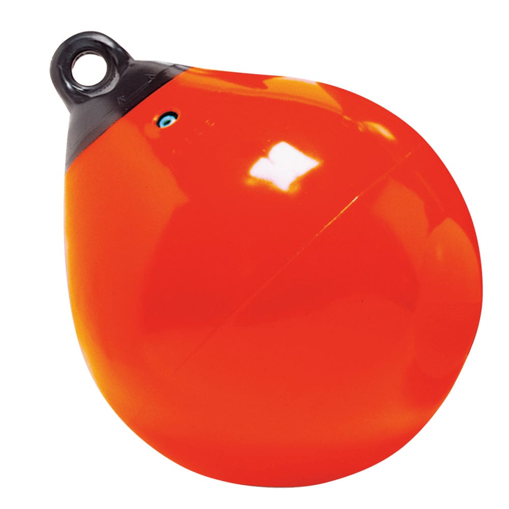 TAYLOR MADE Tuff End Boje – Orange, 15 Zoll, Für Boote 25–40 Fuß, Mit Tri-Valve, Flexible Marine-Vinyl TAYLOR MADE Tuff End Boje – Orange, 15 Zoll, Für Boote 25–40 Fuß, Mit Tri-Valve, Flexible Marine-Vinyl