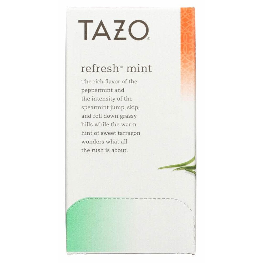 Tazo Tazo Herbal Tea Refresh Mint Caffeine-Free 20 Tea Bags, 0.8 oz