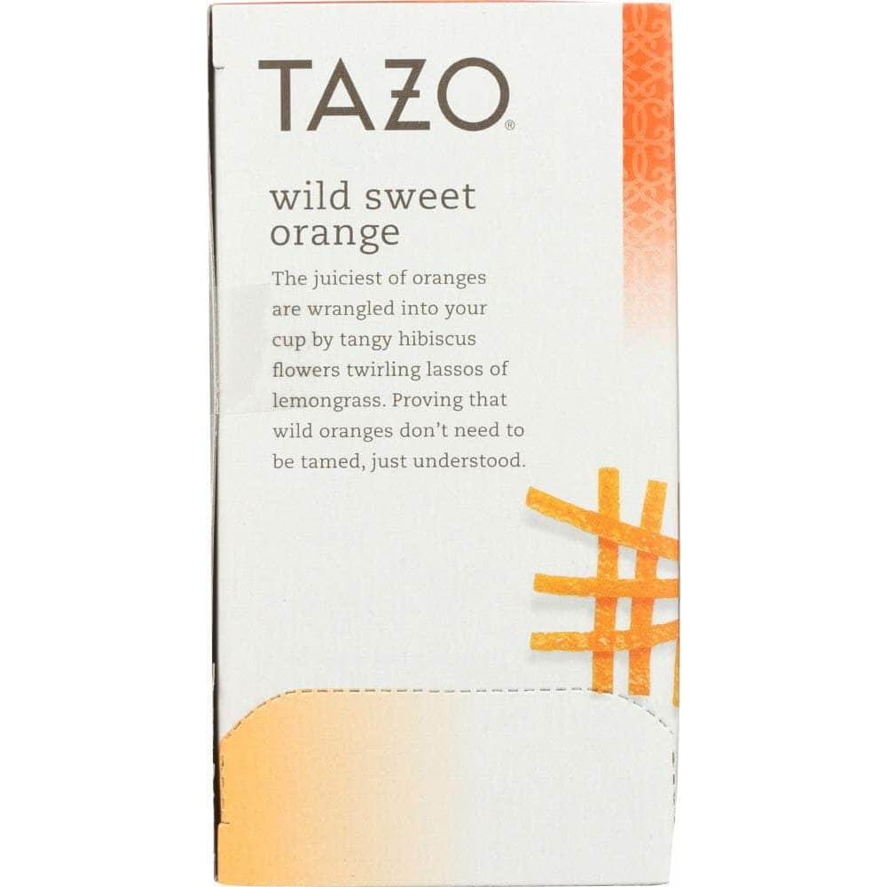 Tazo Tazo Wild Sweet Orange Herbal Tea Caffeine-Free 20 Tea Bags, 1.58 oz