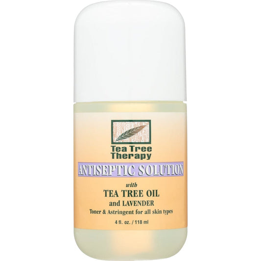 TEA TREE THERAPY: Tea Tree and Lavender Toner 4 fo (Pack of 5) - Grocery > Natural Snacks > Snacks > Face Cleansers & Scrubs - TEA TREE