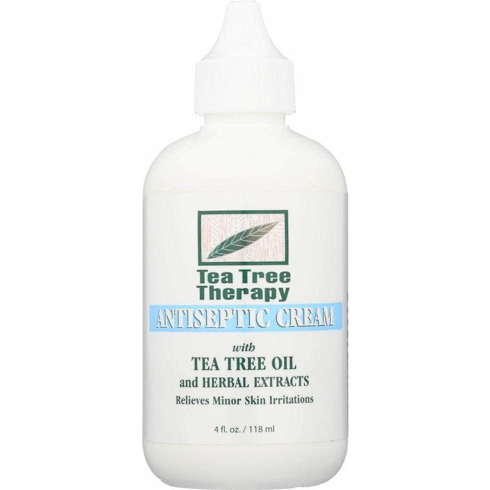 Tea Tree Therapy Tea Tree Therapy Antiseptic Cream with Tea Tree Oil and Herbal Extracts, 4 oz