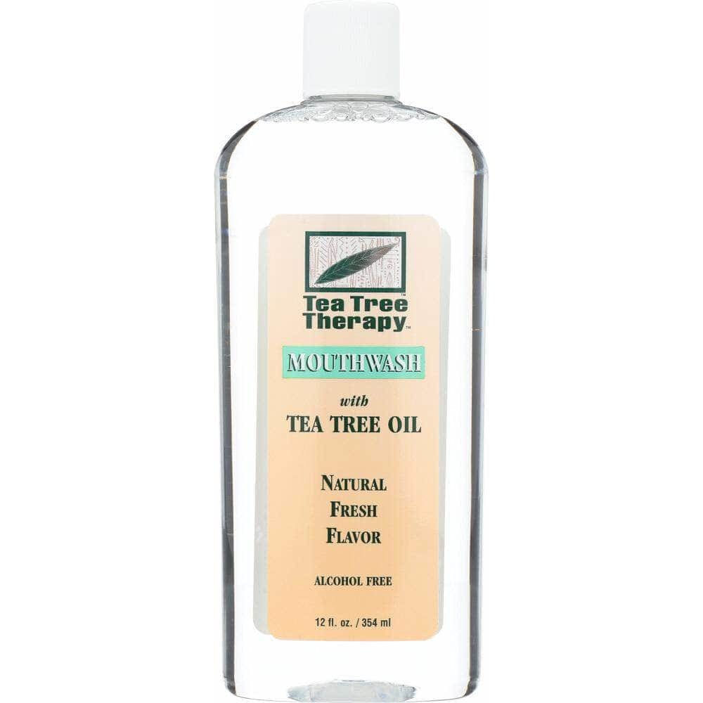 TEA TREE THERAPY Tea Tree Therapy Mouthwash With Tea Tree Oil, 12 Oz