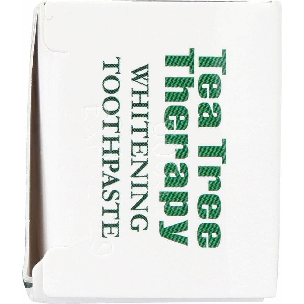 TEA TREE THERAPY Tea Tree Therapy Natural Whitening Toothpaste With Tea Tree Oil, 3 Oz
