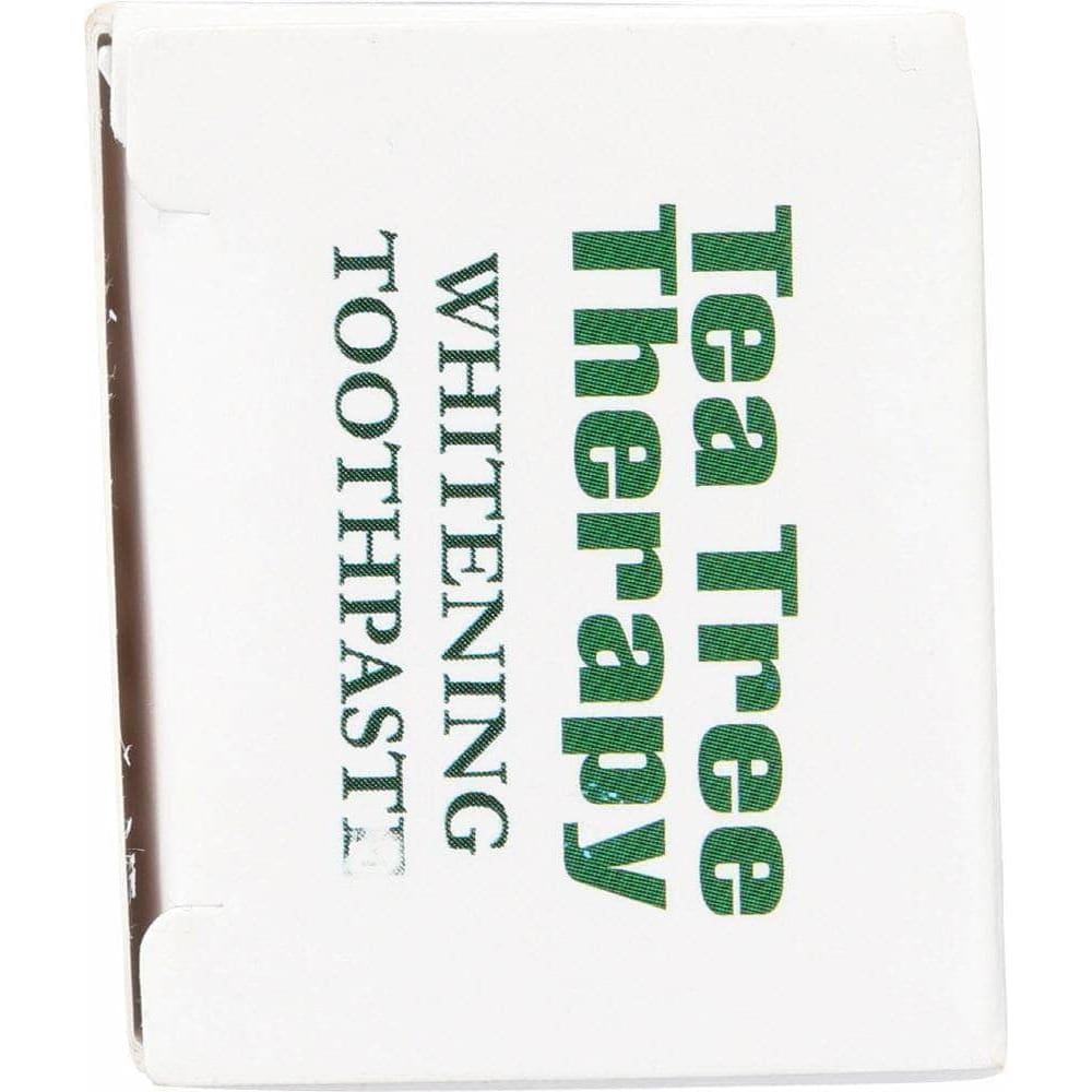 TEA TREE THERAPY Tea Tree Therapy Natural Whitening Toothpaste With Tea Tree Oil, 3 Oz
