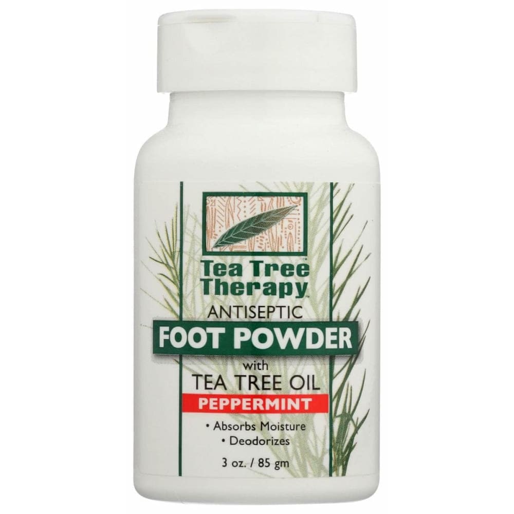 TEA TREE THERAPY TEA TREE THERAPY Powder Foot Antsptc Pprmt, 3 oz