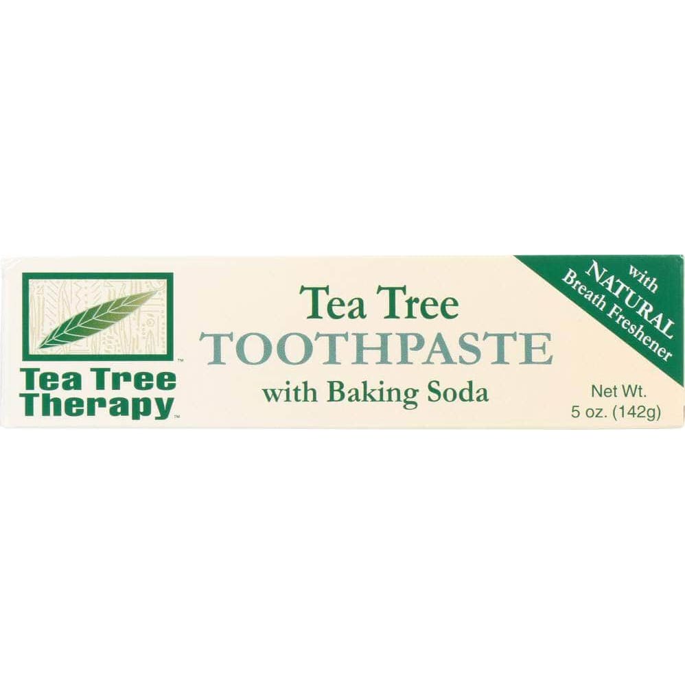 TEA TREE THERAPY Tea Tree Therapy Toothpaste With Baking Soda, 5 Oz