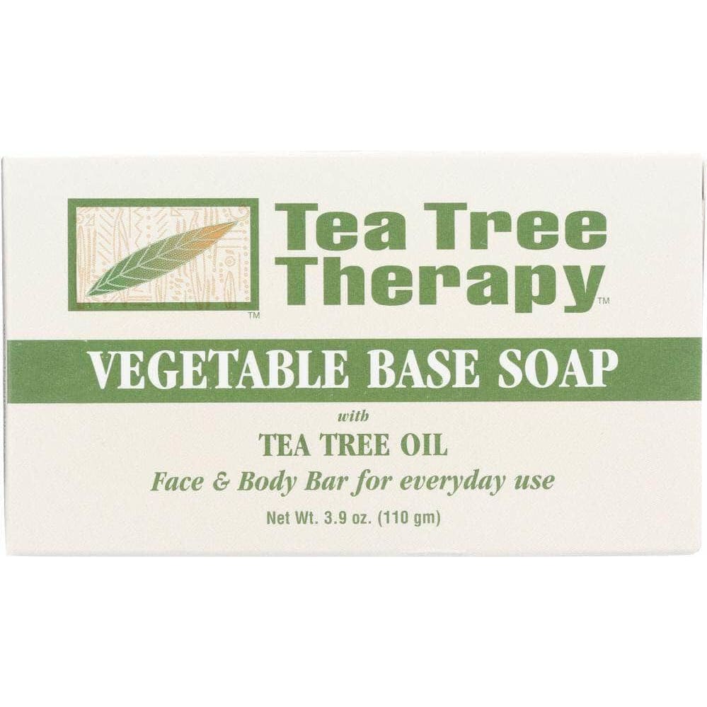 Tea Tree Therapy Tea Tree Therapy Vegetable Base Soap with Tea Tree Oil, 3.9 oz