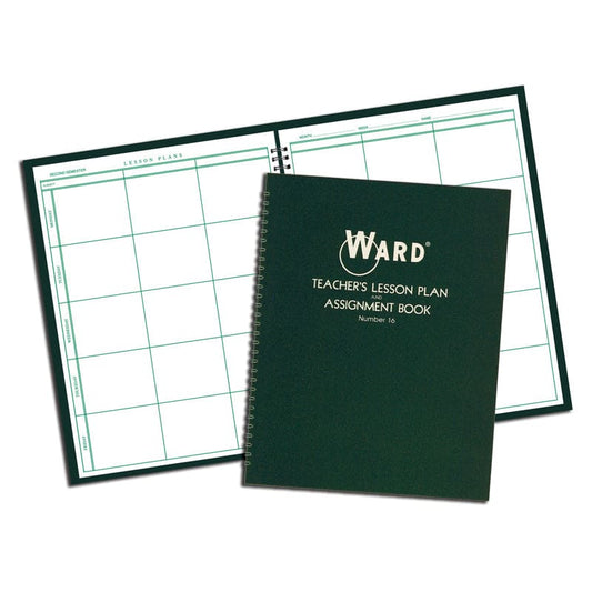Teacher Plan Book 6 Period (Pack of 8) - Plan & Record Books - Ward