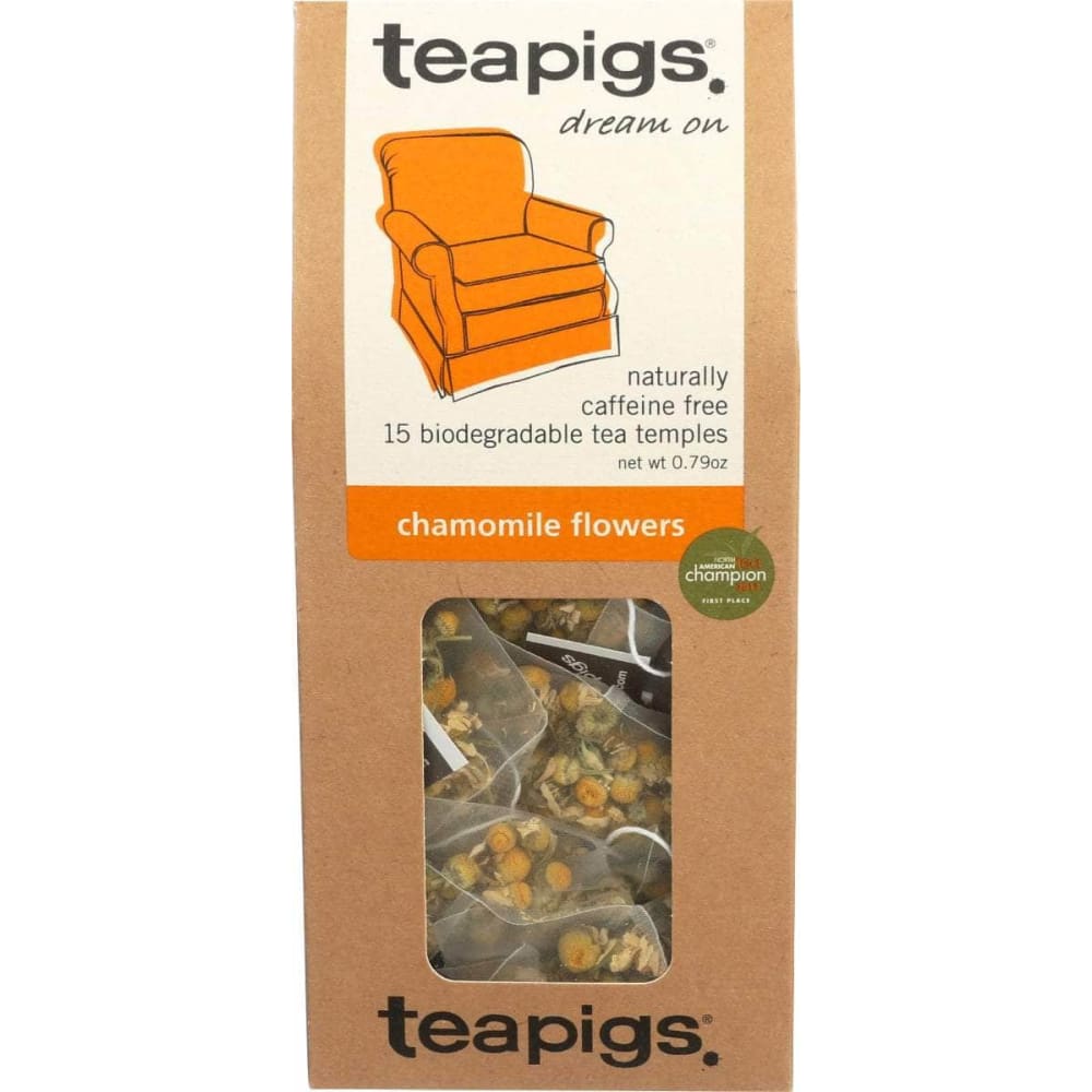 TEAPIGS Grocery > Beverages > Coffee, Tea & Hot Cocoa TEAPIGS: Chamomile Tea, 15 bg
