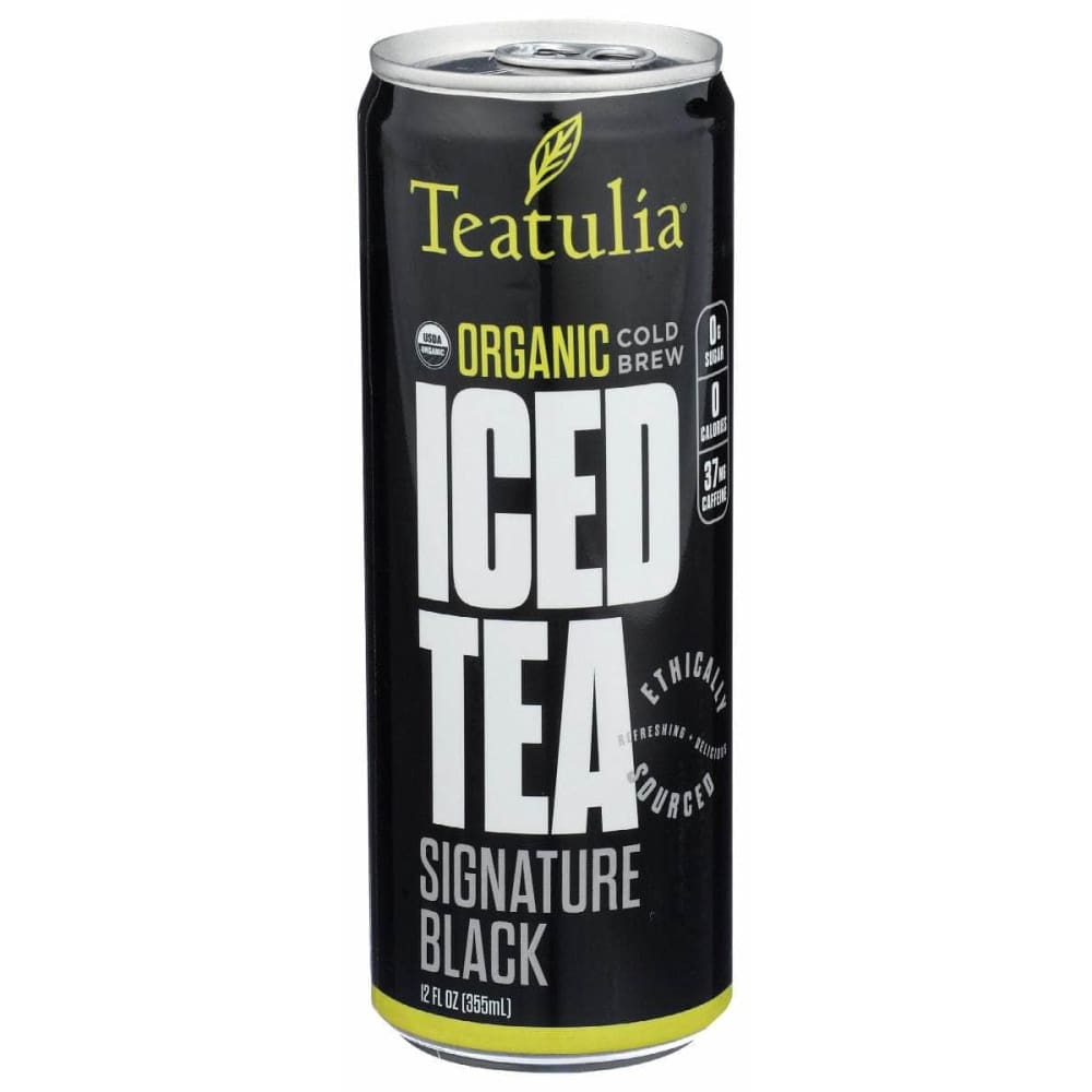 TEATULIA Grocery > Beverages > Coffee, Tea & Hot Cocoa TEATULIA: Signature Black Iced Tea, 12 fo