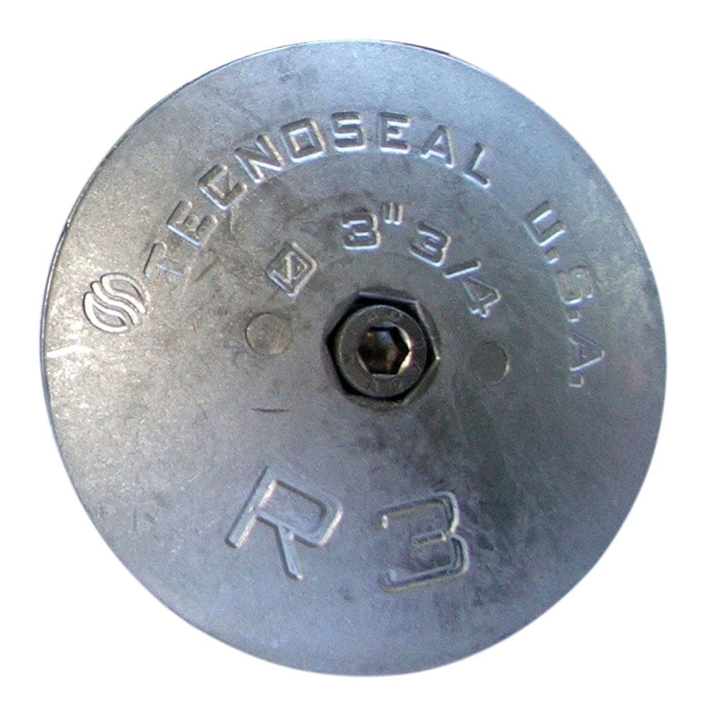 Tecnoseal R3AL Rudder Anode - Aluminum - 3-3/ 4 Diameter (Pack of 2) - Boat Outfitting | Anodes - Tecnoseal