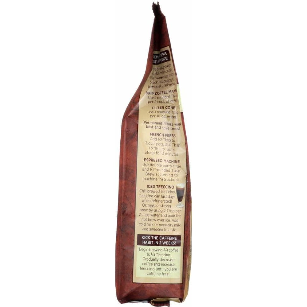 Teeccino Teeccino Mediterranean Herbal Coffee Hazelnut Medium Roast Caffeine Free, 11 oz