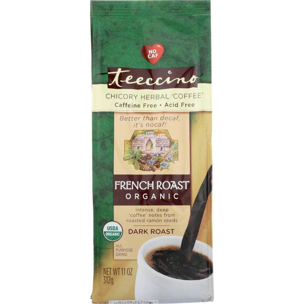 Teeccino Teeccino Organic Herbal Coffee Alternative French Roast Caffeine Free, 11 oz