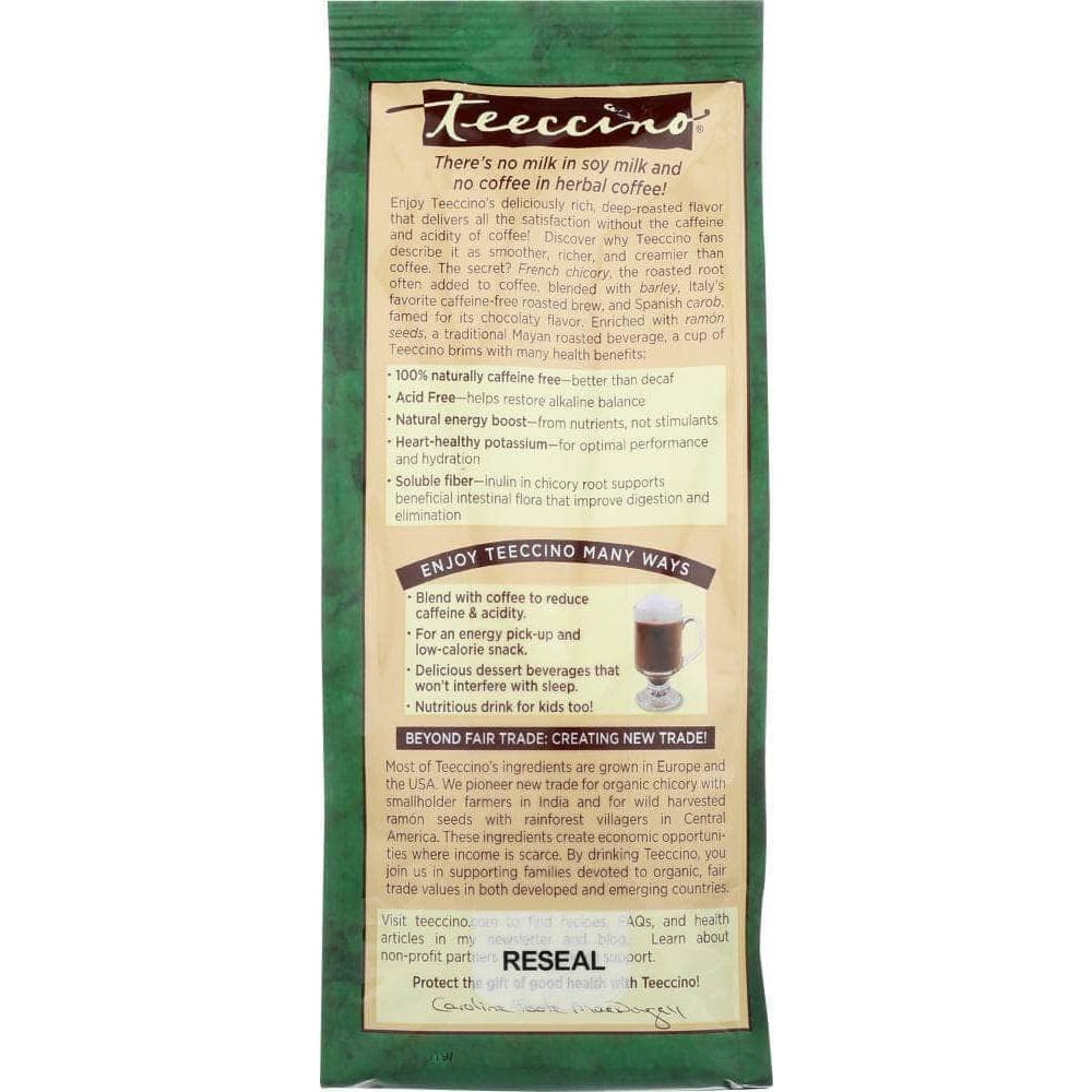 Teeccino Teeccino Organic Herbal Coffee Alternative French Roast Caffeine Free, 11 oz