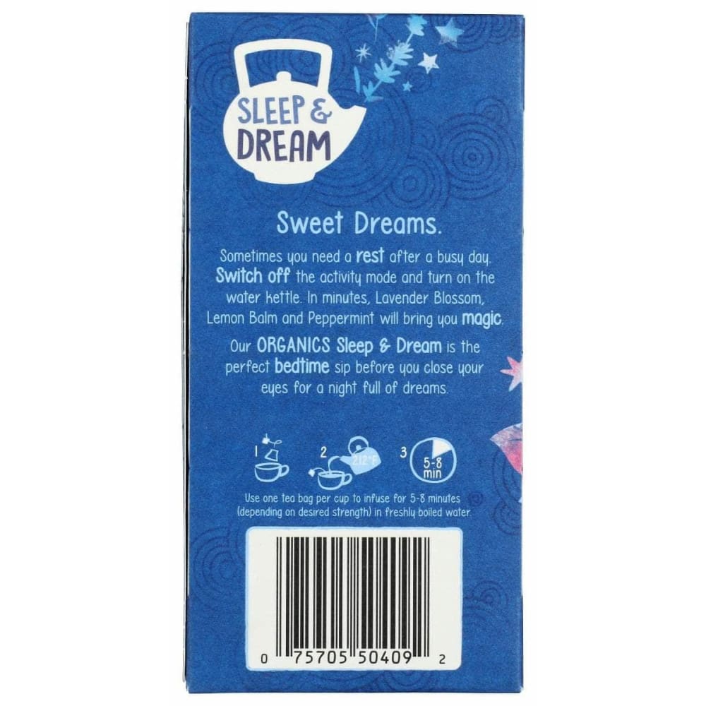 TEEKANNE Grocery > Beverages > Coffee, Tea & Hot Cocoa TEEKANNE: Tea Sleep Dream Org, 20 bg