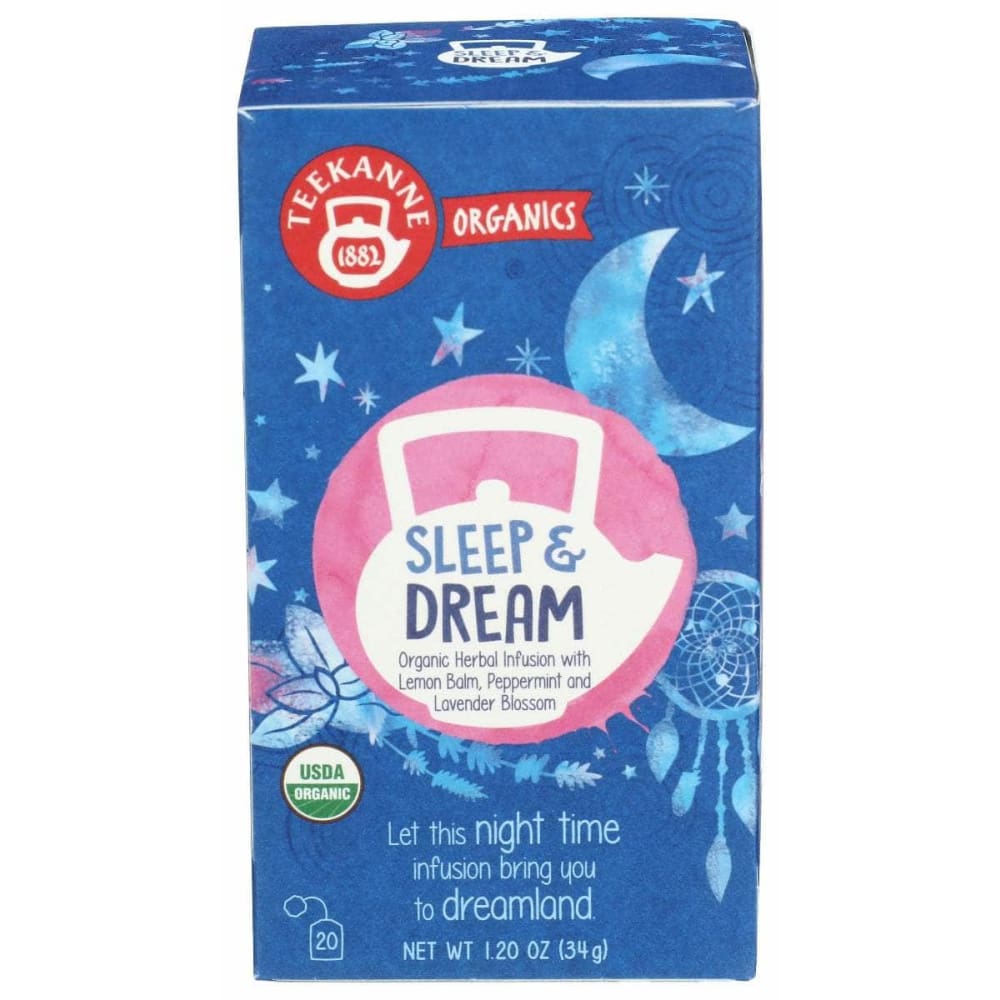 TEEKANNE Grocery > Beverages > Coffee, Tea & Hot Cocoa TEEKANNE: Tea Sleep Dream Org, 20 bg