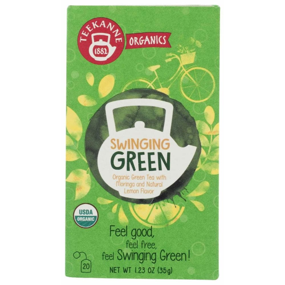 TEEKANNE Grocery > Beverages > Coffee, Tea & Hot Cocoa TEEKANNE: Tea Swinging Green Org, 20 bg