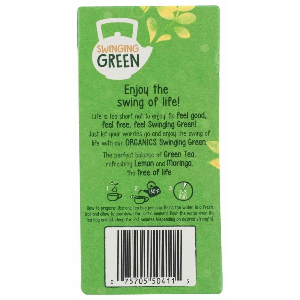 TEEKANNE Grocery > Beverages > Coffee, Tea & Hot Cocoa TEEKANNE: Tea Swinging Green Org, 20 bg