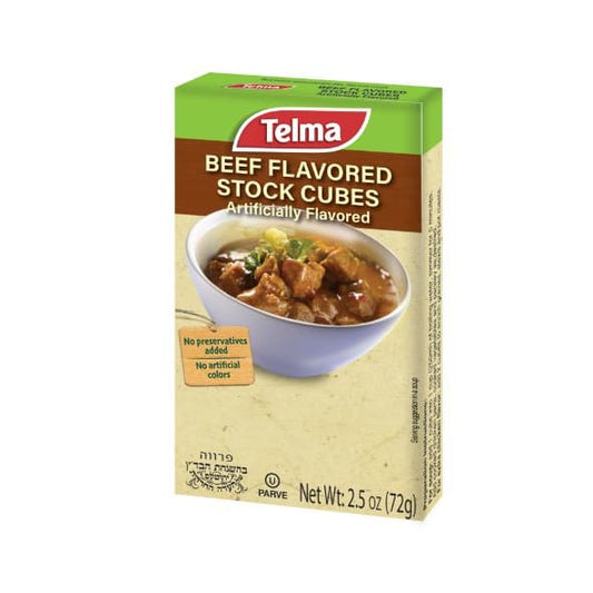 TELMA: Beef Flavored Stock Cubes 2.5 oz (Pack of 6) - Grocery > Soups & Stocks - TELMA