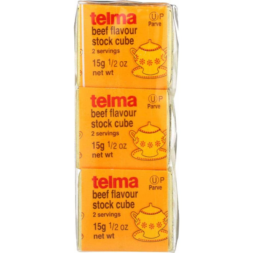 Telma Telma Bouillon Cube Beef, 3 Pack, 1.5 oz