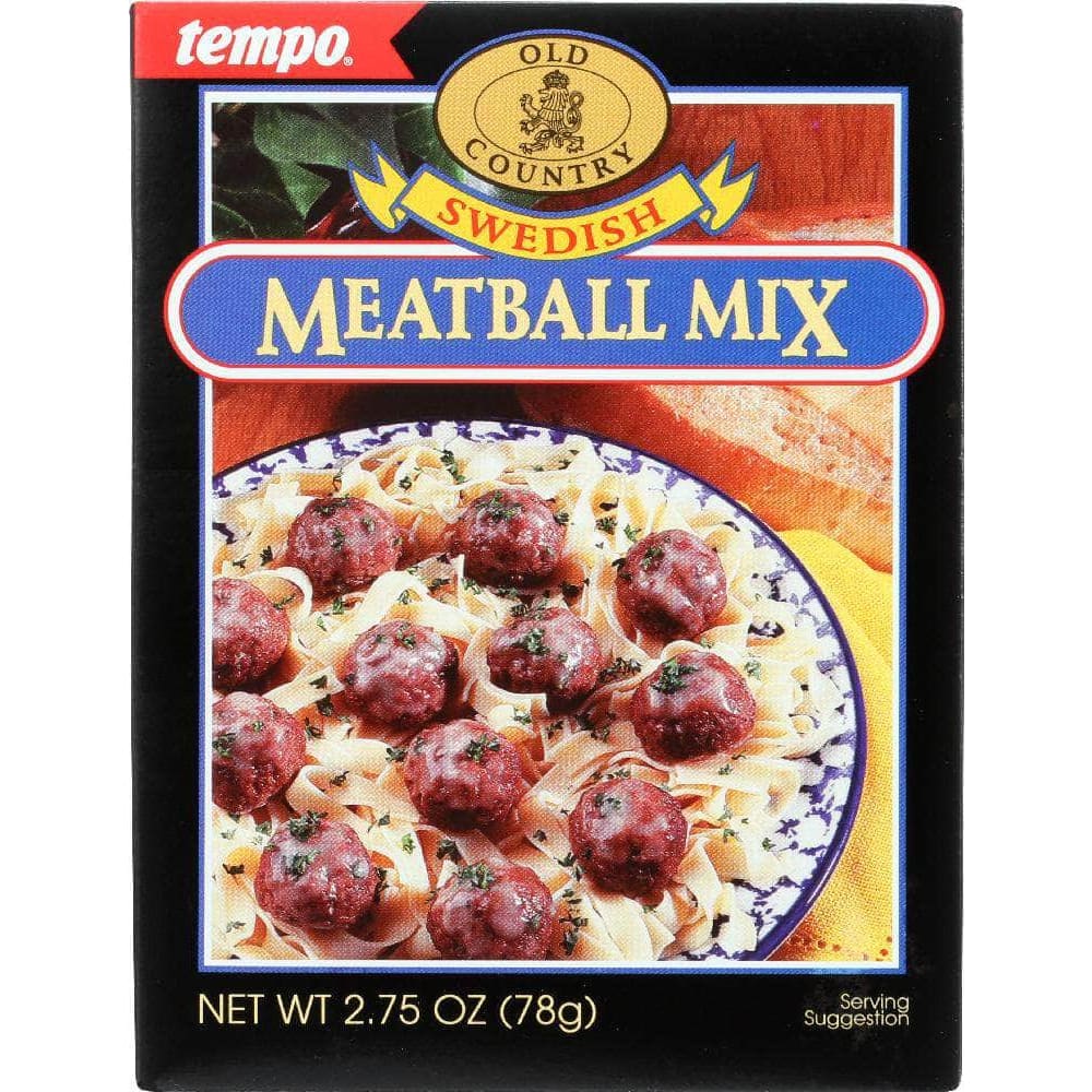 Tempo Tempo Mix Seasoning Meatball Swedish, 2.75 oz