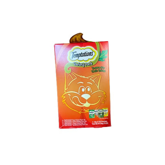 TEMPTATIONS Soft & Crunchy Halloween Treats Variety Pack (4) 3 oz Pouches - TEMPTATIONS