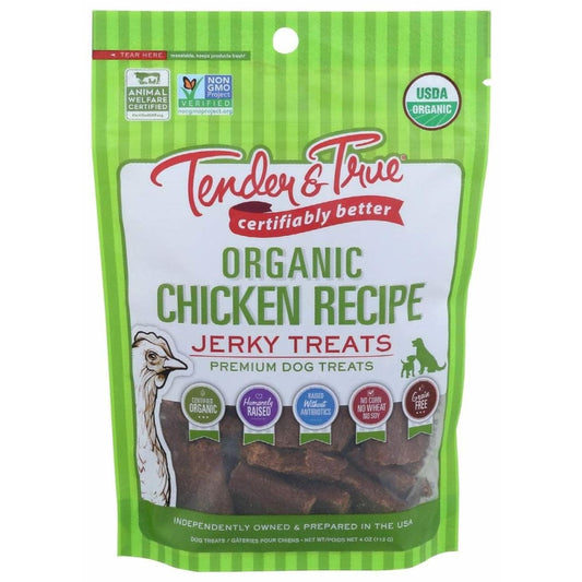 TENDER AND TRUE TENDER AND TRUE Chicken Jerky Treats, 4 oz