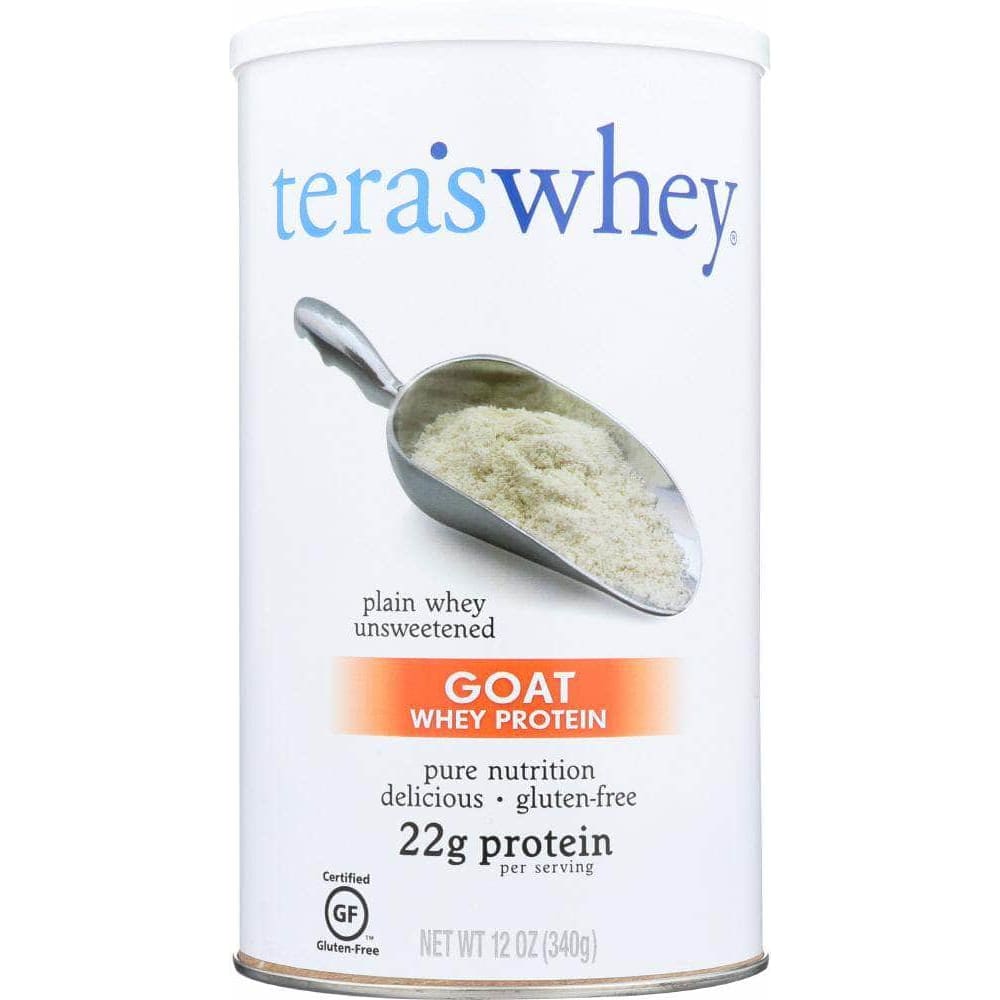 Teras Tera's Whey Goat Whey Protein Plain Whey Unsweetened, 12 oz