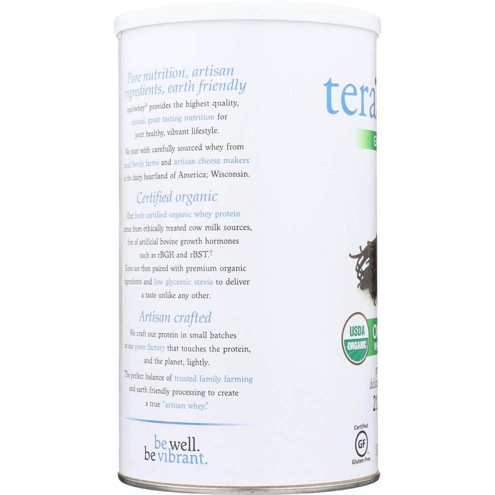 Teras Tera's Whey Grass Fed Organic Whey Protein Bourbon Vanilla, 12 oz