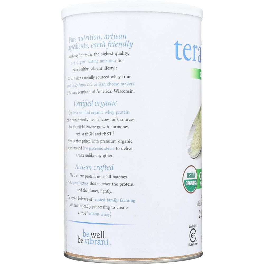 Teras Tera's Whey Organic Plain Whey Protein, 12 oz