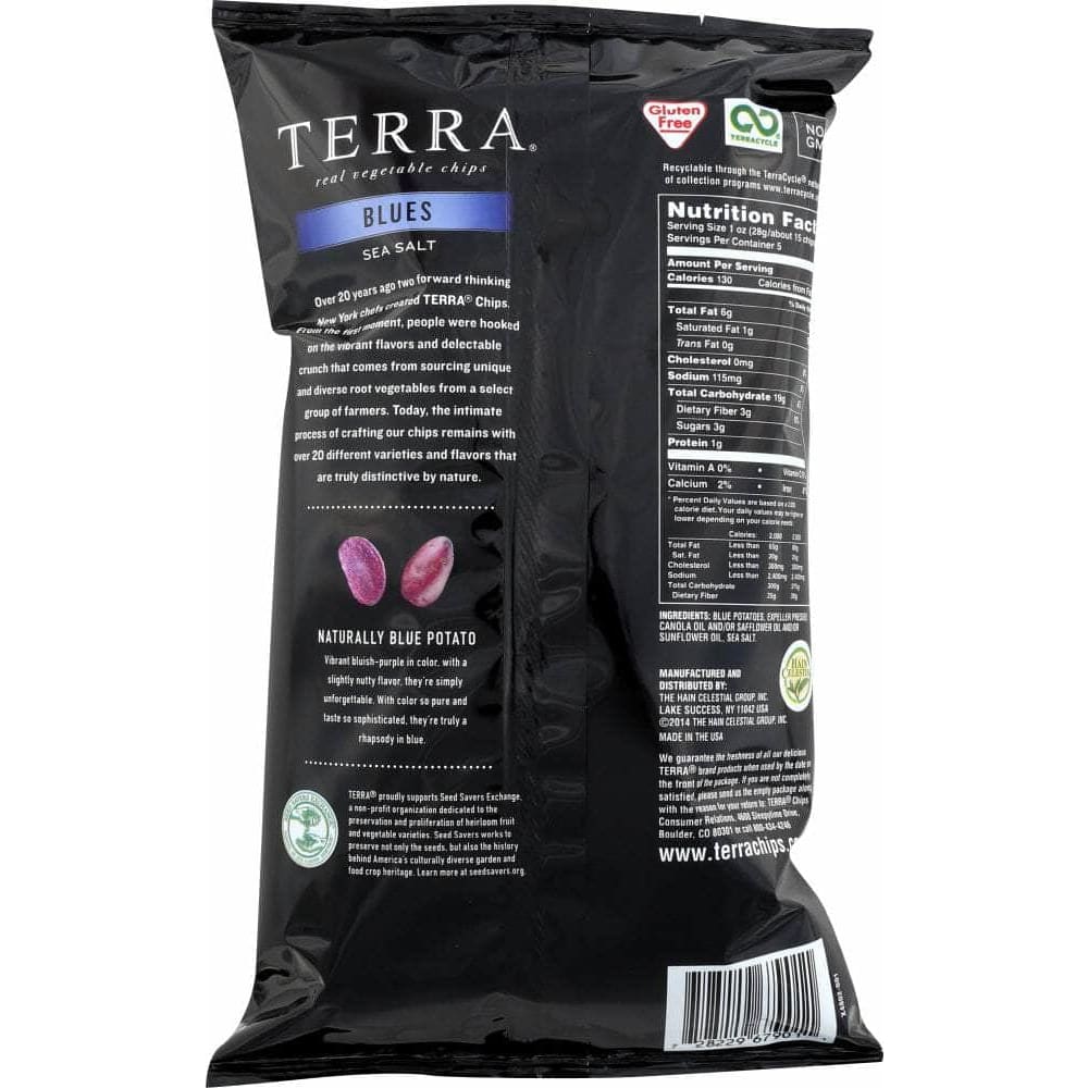 Terra Chips Terra Chips Blues Sea Salt Exotic Vegetable Chips, 5 oz