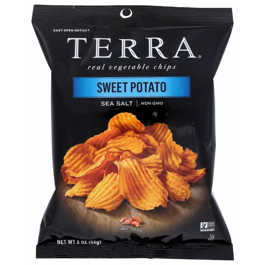 TERRA CHIPS TERRA CHIPS Crinkle Sweet Potato Chips Sea Salt, 2 oz