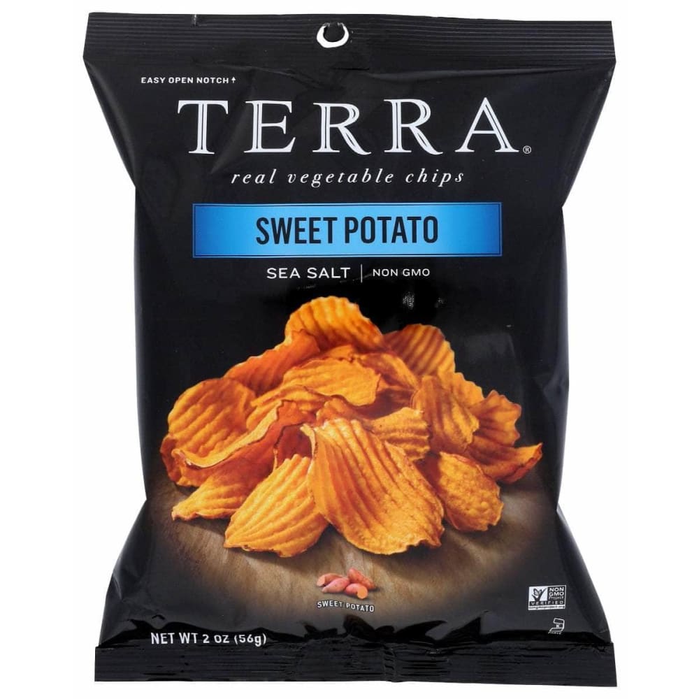 TERRA CHIPS TERRA CHIPS Crinkle Sweet Potato Chips Sea Salt, 2 oz